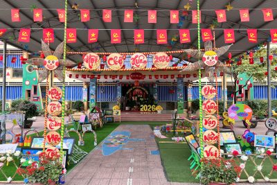 Hoạt Động Trải Nghiệm “Gói bánh trưng Ngày Tết Bính Ngọ 2026″ và ” Hội chợ xuân”